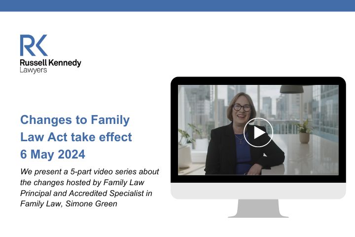Changes to Family Law Act